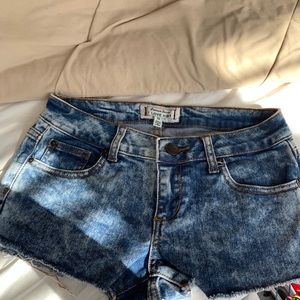 Jean shorts